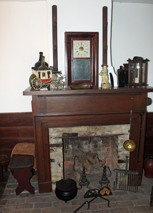 Dunham Tavern hearth