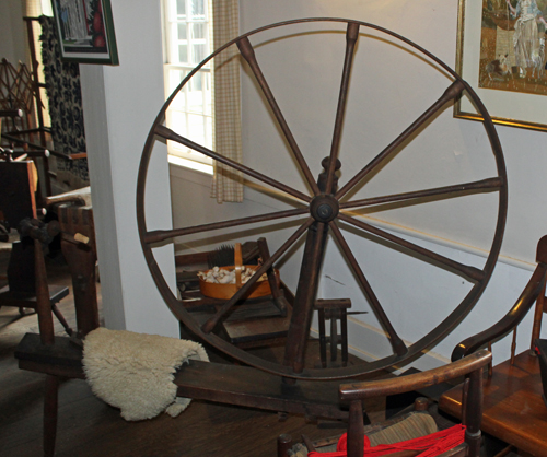 Dunham Tavern Spinning Wheel