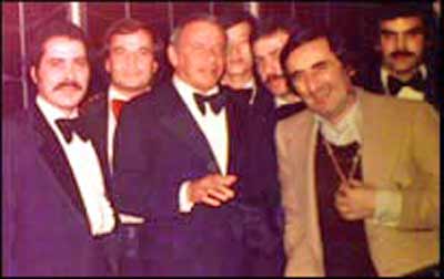 Jim Swingos, Frank Sinatra and Nick Mileti