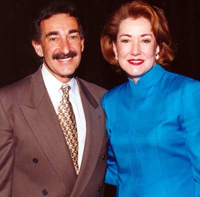 Larry Morrow with Elizabeth Dole