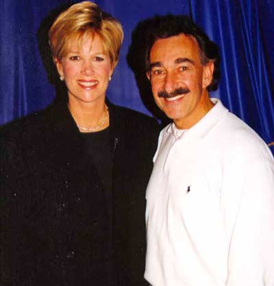 Larry Morrow with ABC's Joan Lunden