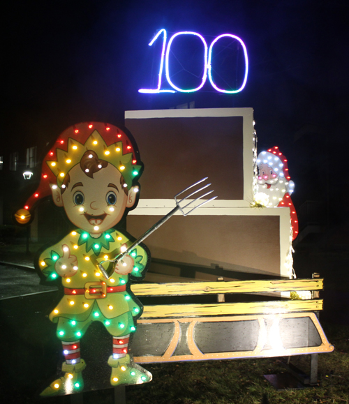 2024 GE Nela Park 100th anniversary Christmas lighting display