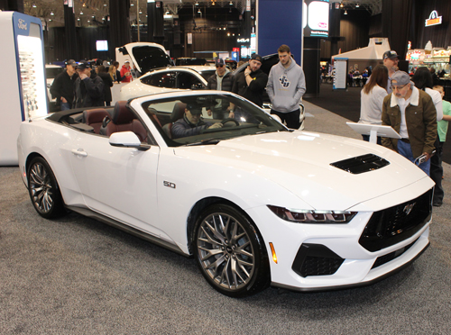 Ford on display at the Cleveland Auto Show