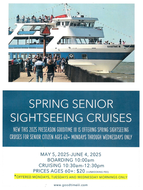 Goodtime III Senior Cruises