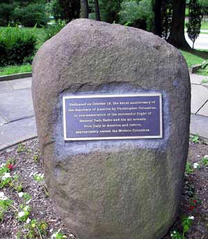 Columbus Rock memorial